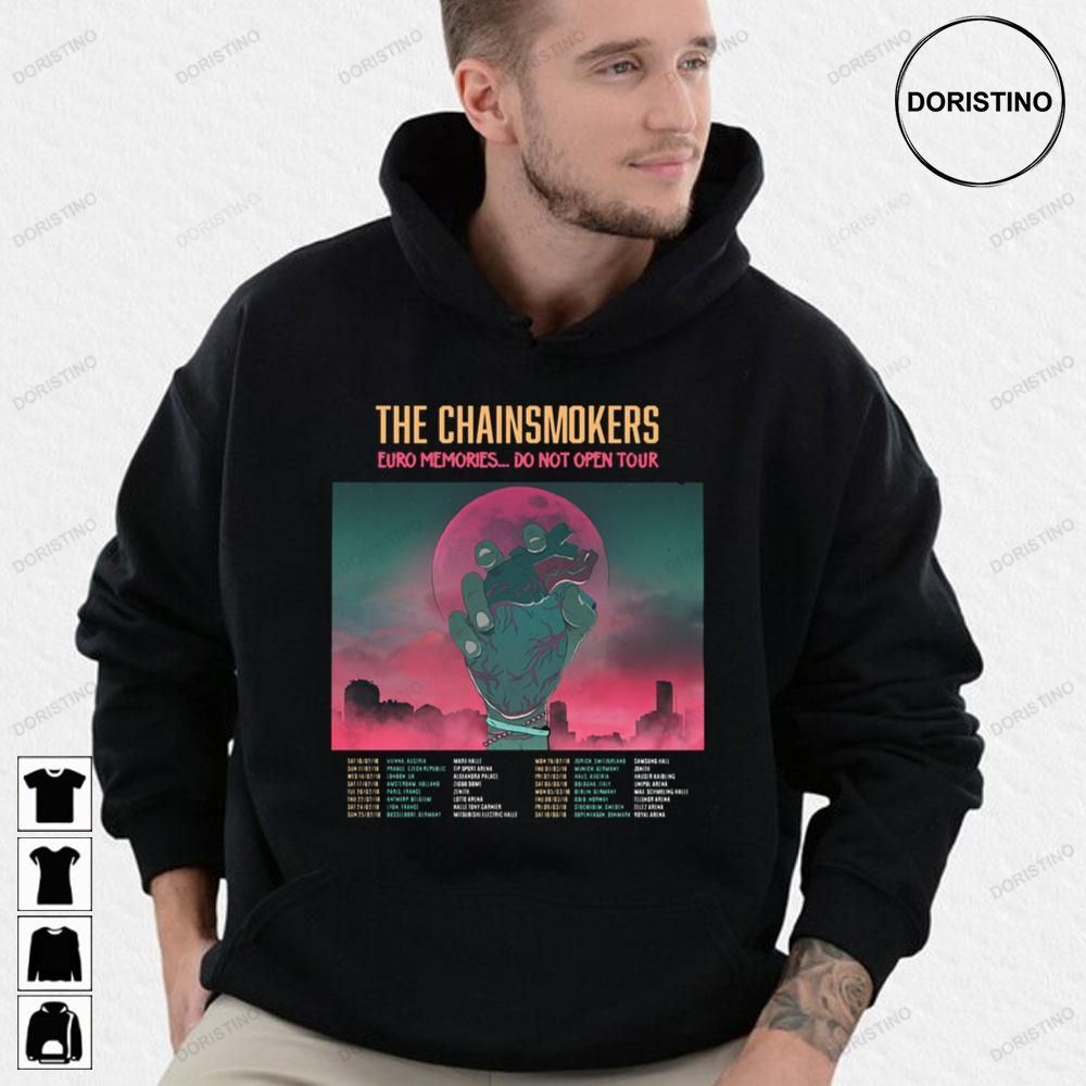 The Chainsmokers Euro Memories Limited Edition T shirts